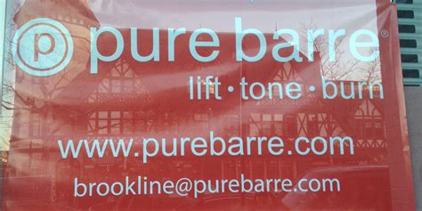 About the Business. . Pure barre brookline